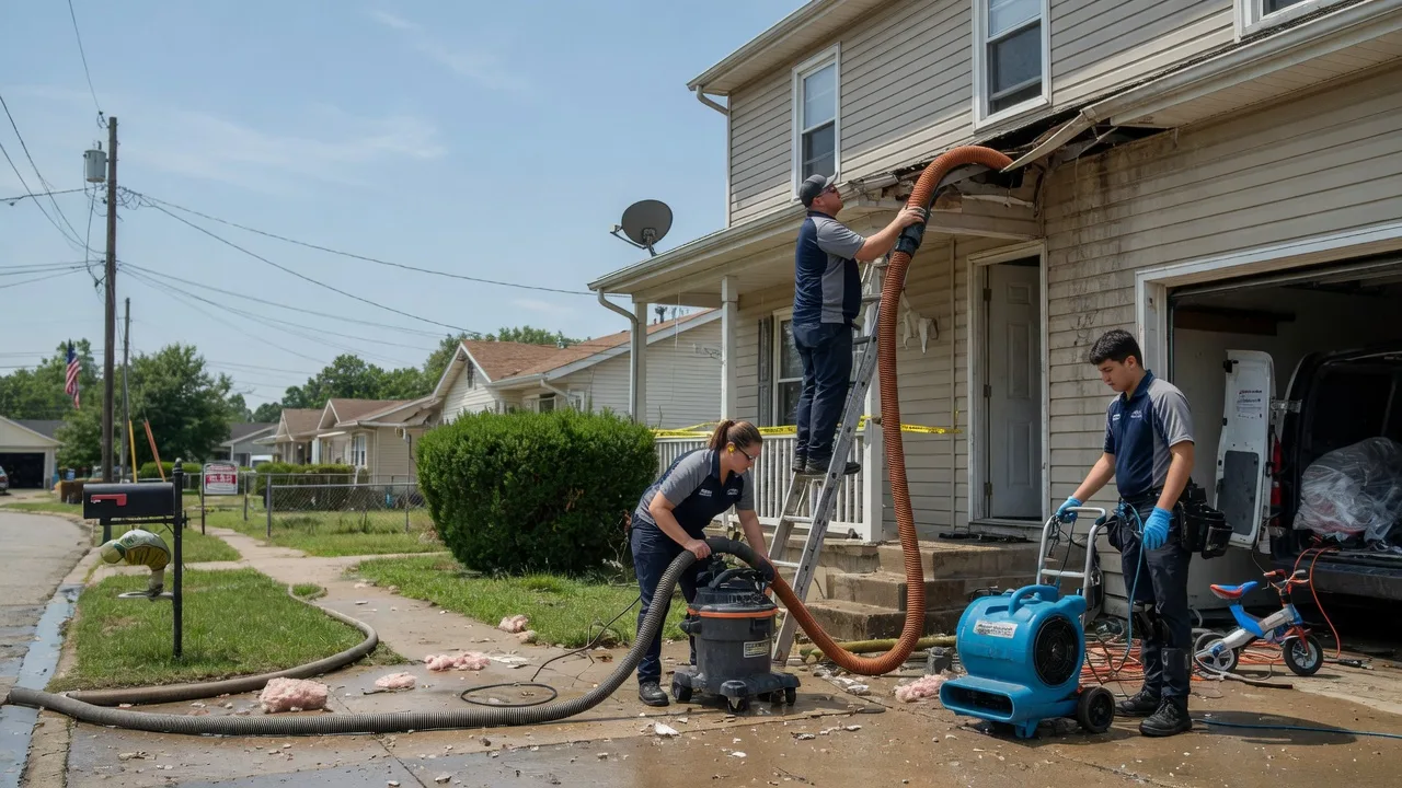 Water Damage Restoration in Center Point, WV near me